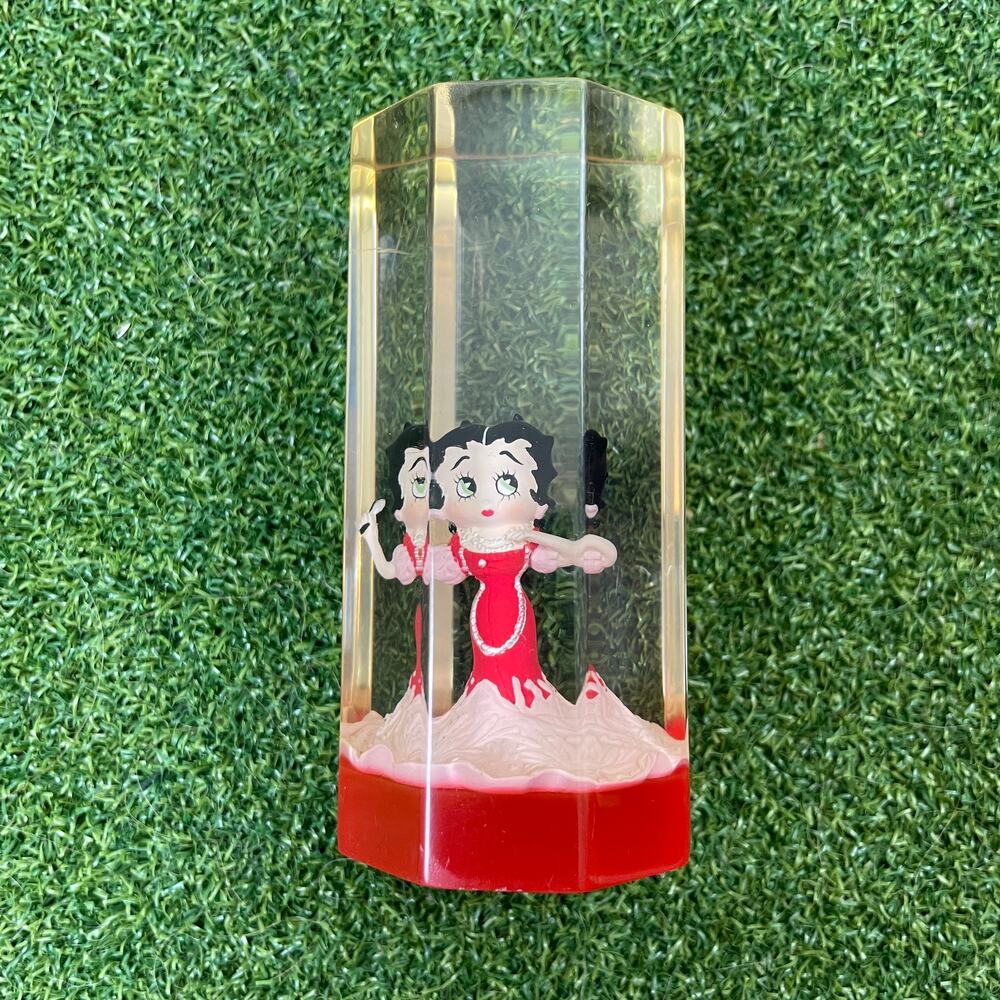 Vintage Betty Boop Collectible Resin Blocked Figurine